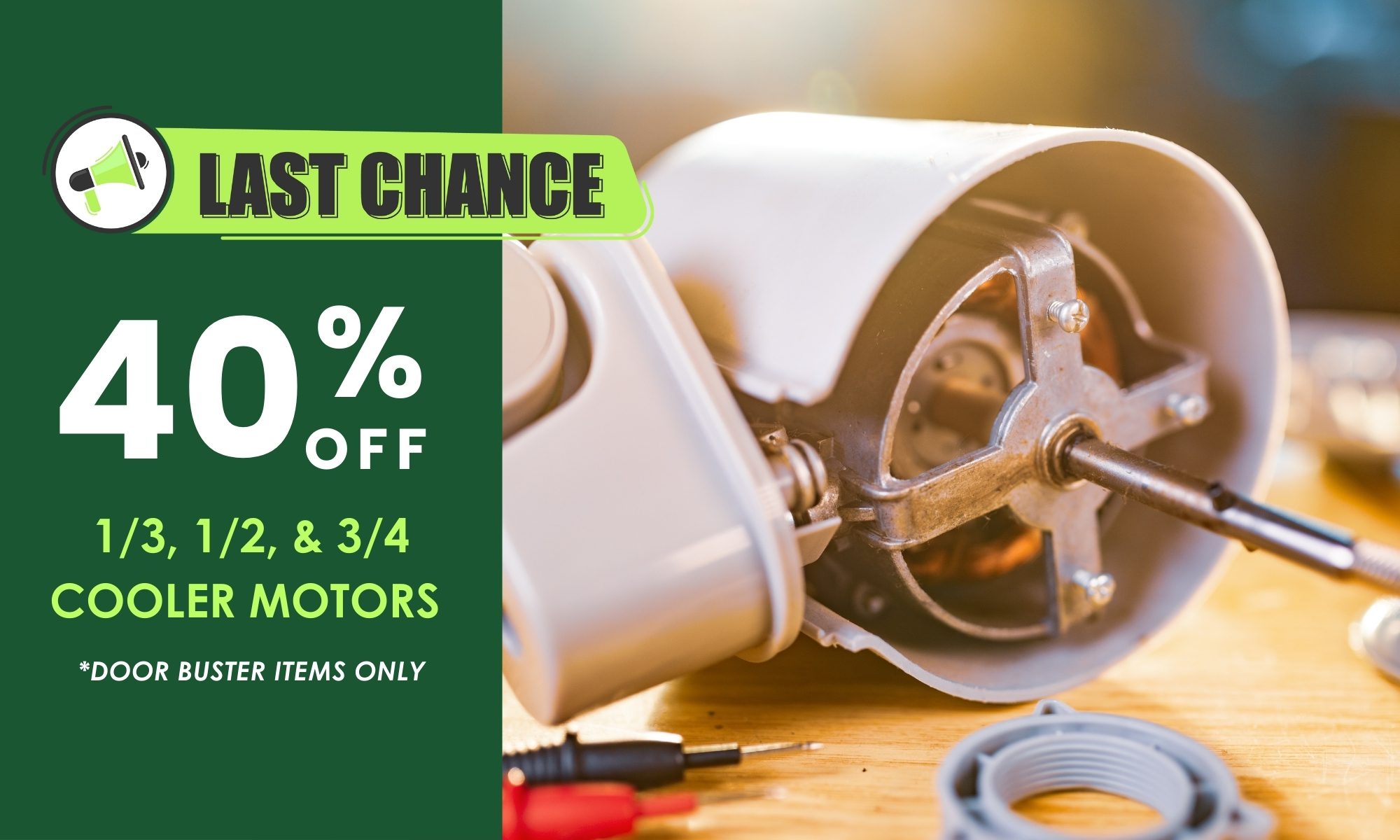 September Door Buster Top Banner – Builders Supply 3