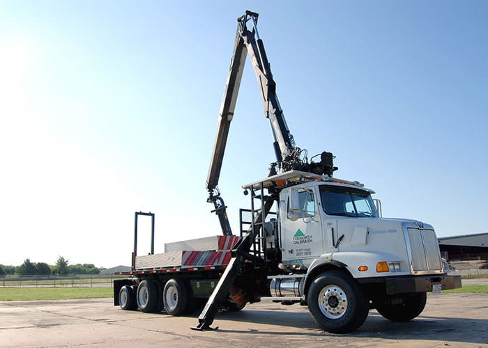 drywall boom truck