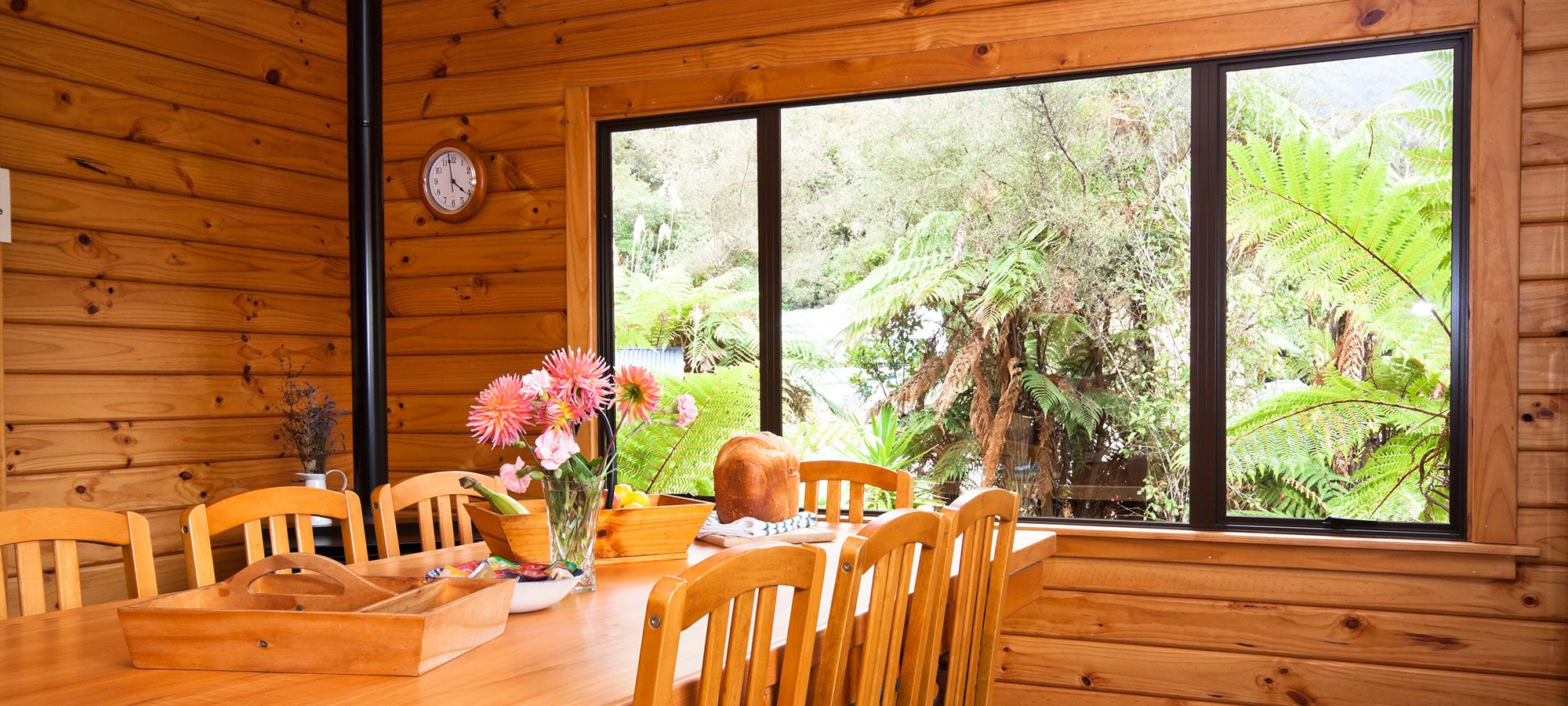 interior wood cedar siding cabin